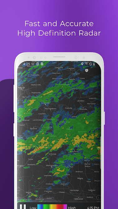 دانلود رادار دقیق هواشناسی MyRadar Weather Radar 