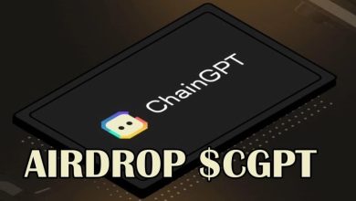 از ایردراپ توکن هوش مصنوعی ChainGPT جا نمانید!