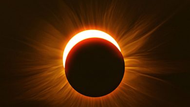 خورشید‌گرفتگی را هم می‌توان دید و هم حس کرد