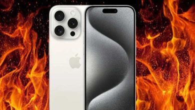 دمای آیفون ۱۵ حین بازی به ۴۶.۷ درجه سانتیگراد میرسد!