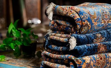 ۹۰ سال پیش فرش ایرانی را اینگونه در سوئد میفروختند + عکس