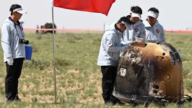 بازگشت موفقیت‌آمیز کاوشگر چین از سفر به نیمه تاریک ماه