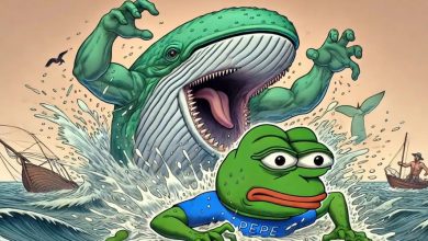 خطر افزایش نوسانات قیمت پپه در آستانه لیکویید شدن یک نهنگ!