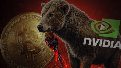 عقبنشینی بیتکوین به کانال ۸۳ هزار دلار؛ ضرر میلیاردی انویدیا بازار را قرمزپوش کرد!