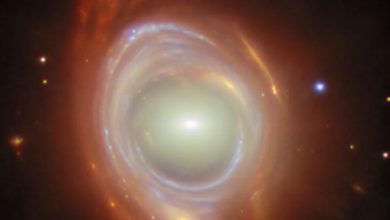پدیده نادر کیهانی؛ حلقه اینشتین در تصویر خیرهکننده تلسکوپ وب