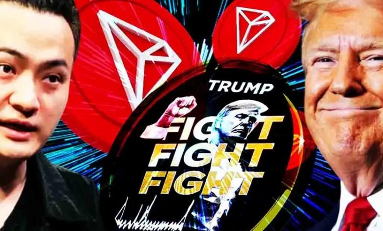 شام سیاسی، سقوط قیمتی؛ چرا حضور سان کنار ترامپ به نفع TRON تمام نشد؟
