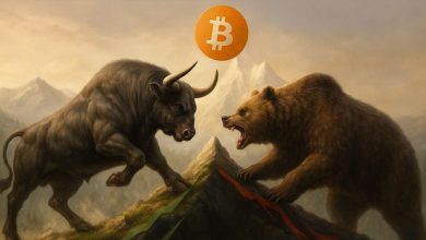 تغییر الگوی نوسانات بیت‌ کوین از نزولی به صعودی!