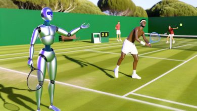 انتقاد تنیس‌بازان از فناوری هوش مصنوعی ویمبلدون؛ وقتی داوران رباتی اشتباه می‌کنند!