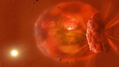 انفجار کیهانی مهیب: جت ستاره نوزاد با شوک موج خودش برخورد کرد!