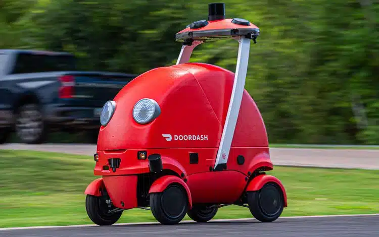 رونمایی DoorDash از ربات تحویل غذای «Dot»