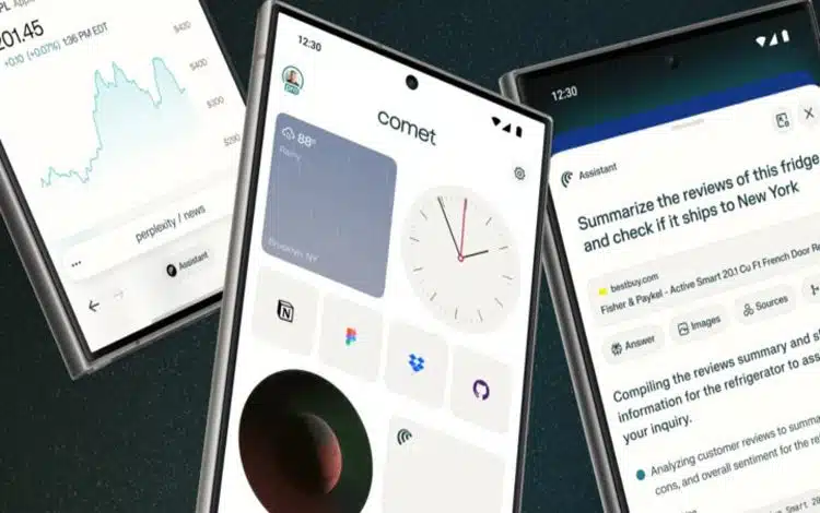 مرورگر هوش مصنوعی «کامت» Perplexity اکنون برای اندروید در دسترس است