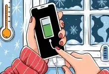 چرا باتری گوشی در زمستان سریع‌تر خالی می‌شود؟