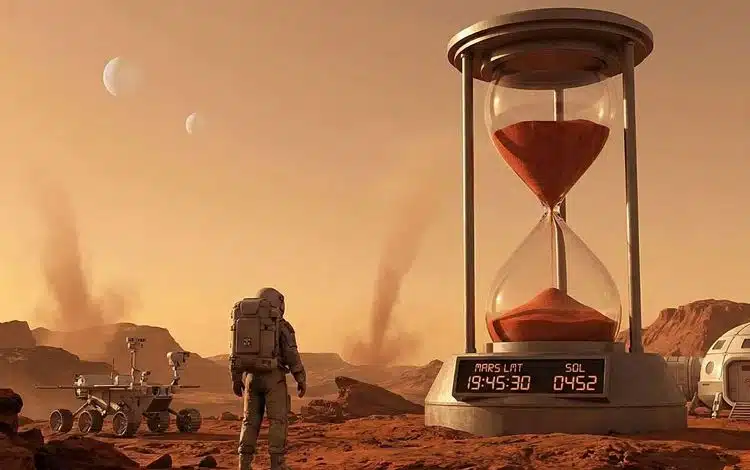 زمان در مریخ چگونه می‌گذرد؟