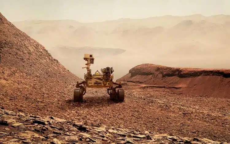 کشف احتمالی شهابسنگ توسط مریخنورد استقامت