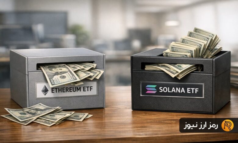خروج ۱۴۱ میلیون دلار از ETFهای اتریوم؛ ورود سرمایه به سولانا