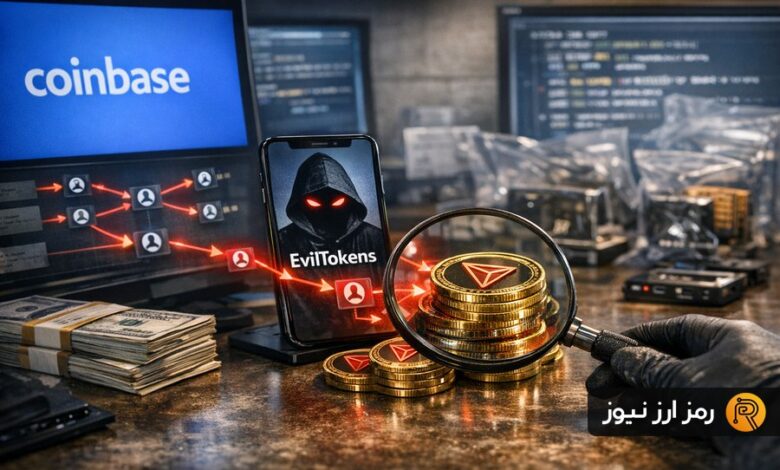 هزاران ایمیل با کمک هوش مصنوعی هک شد؛ ردپای EvilTokens به شبکه ترون رسید!