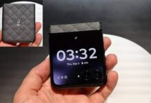 Razr 70 با ۳۵ کریستال Swarovski؛ لوکس‌ترین گوشی تاشوی موتورولا